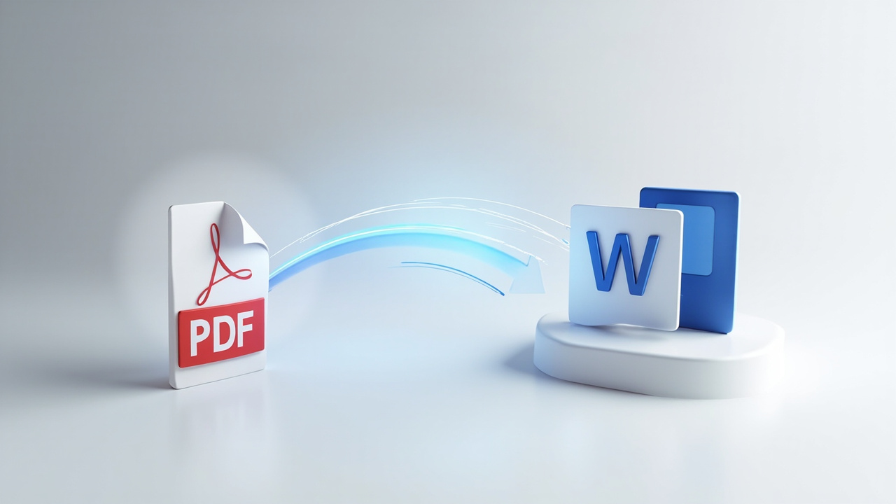 PDF in Word konvertieren — editierbares DOCX