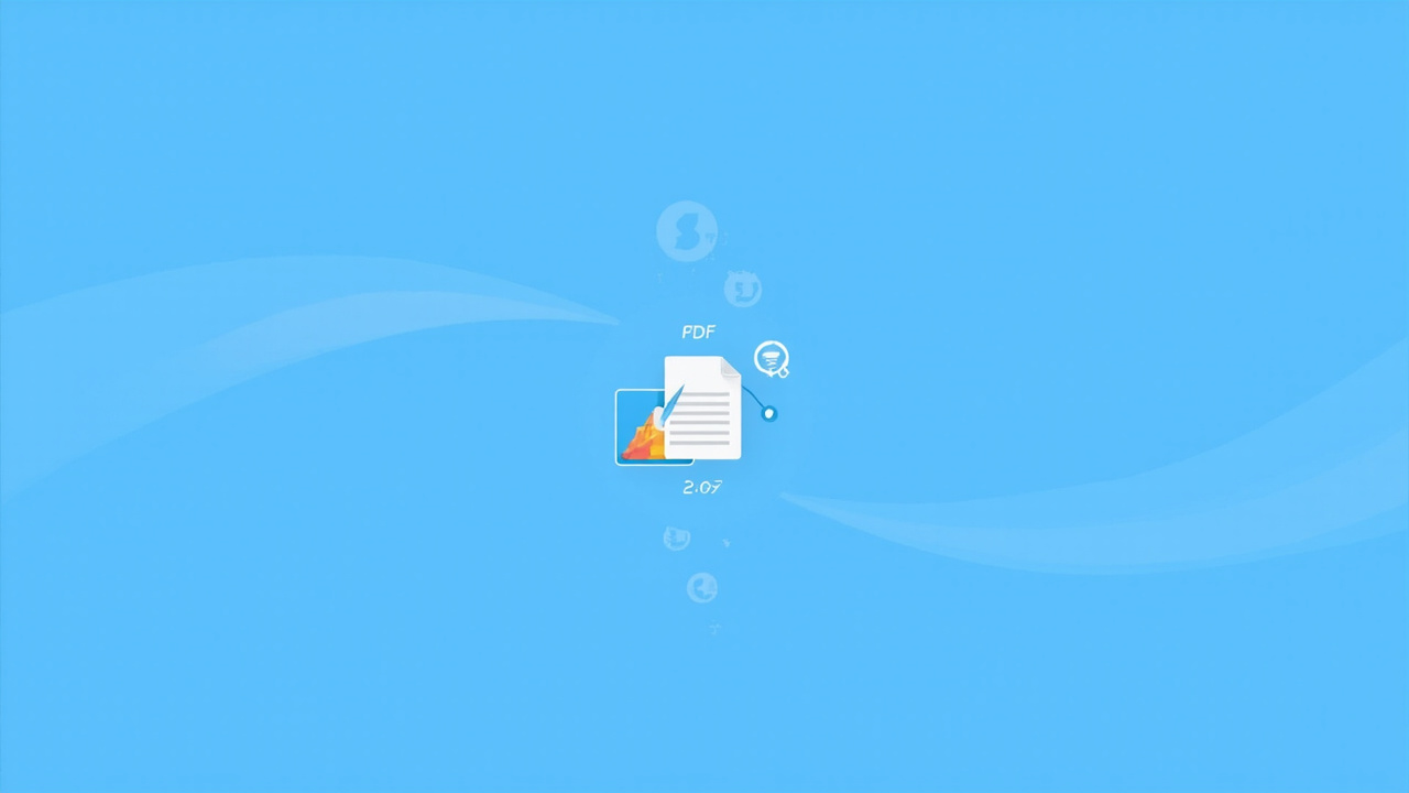 Image en PDF gratuit — photos et scans